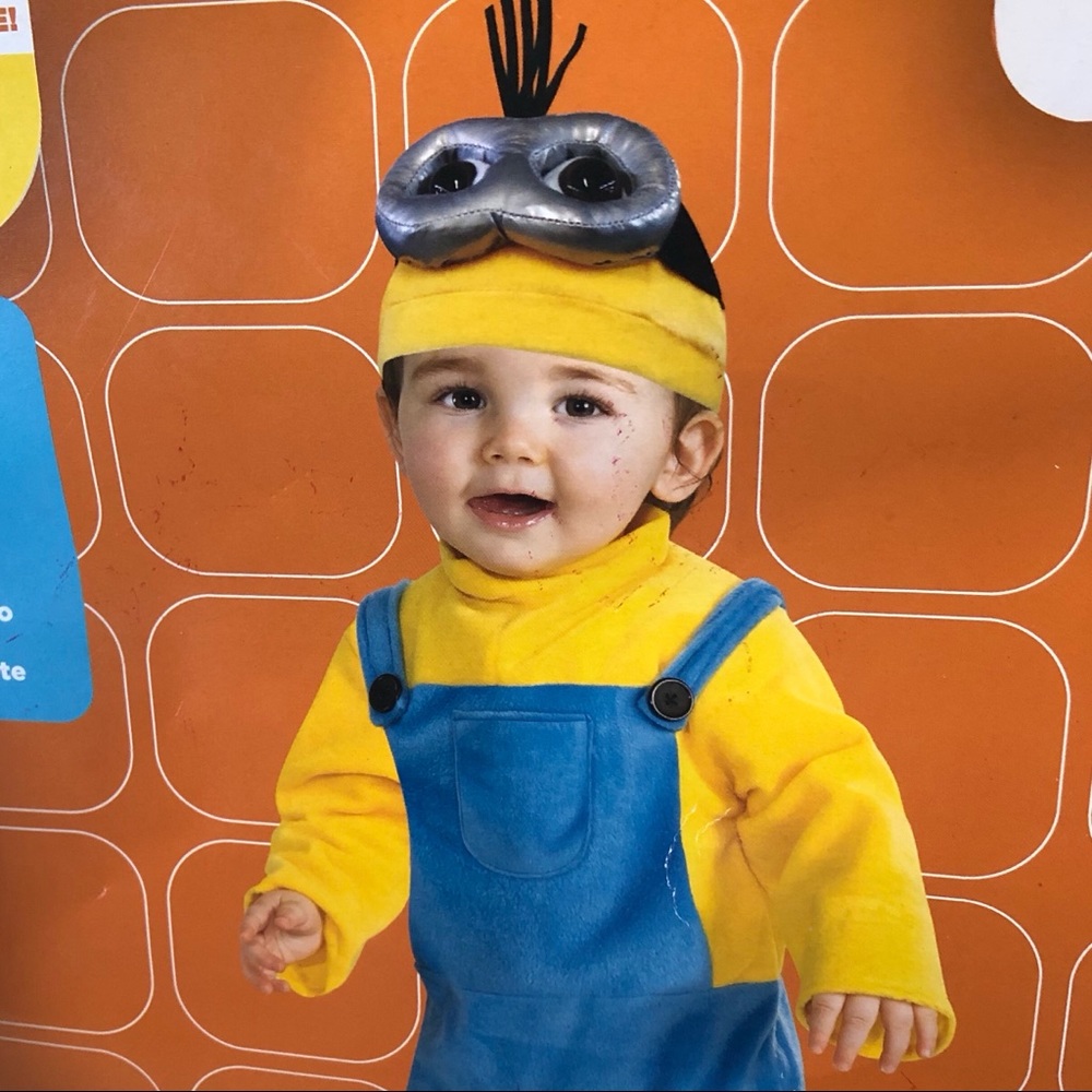 MINIONS COSTUME SIZE 3/4